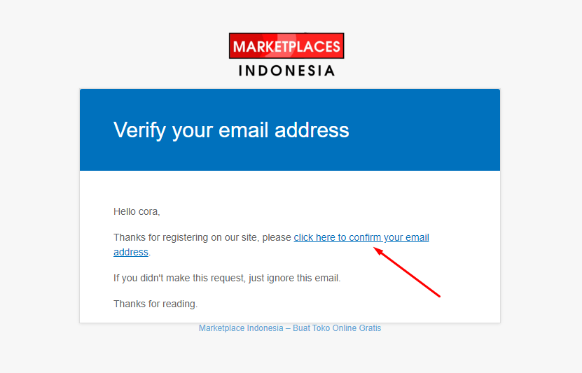 Konfirmasi email